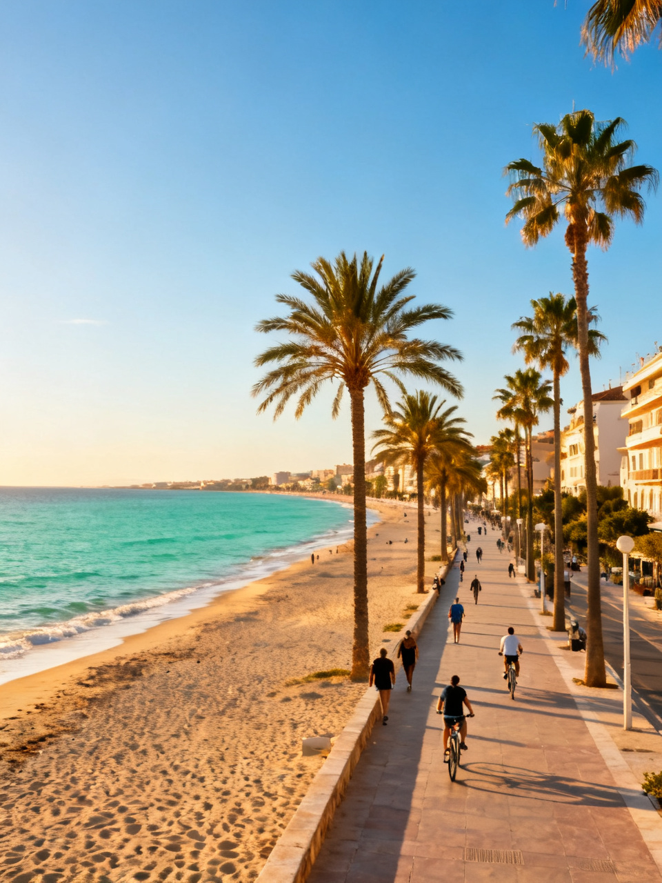 Passeig marítim i platja de Castelldefels